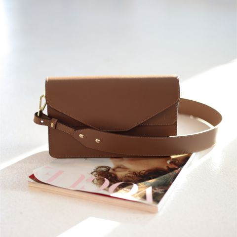 Torebka skórzana Lily Brown Torebka skórzana Lily Brown